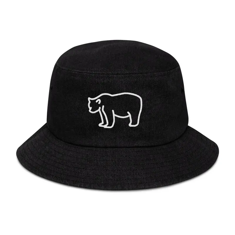 Bare Bear Denim Hat 